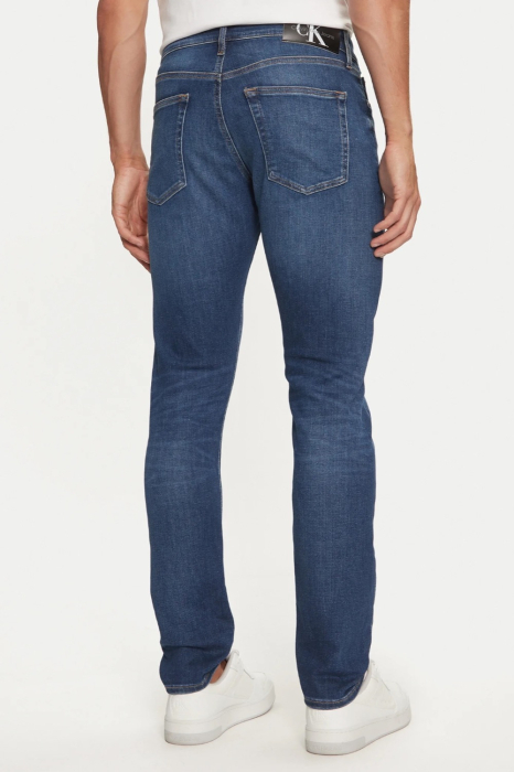 Blugi Barbati, Calvin Klein Jeans, Albastru, Denim, Slim Fit [2]