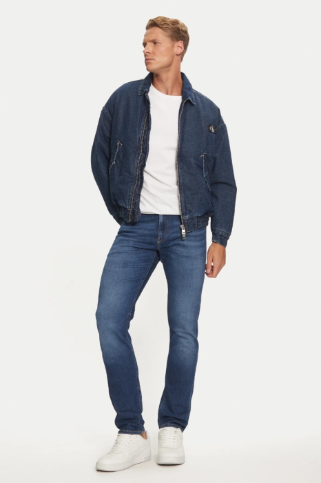 Blugi Barbati, Calvin Klein Jeans, Albastru, Denim, Slim Fit [3]