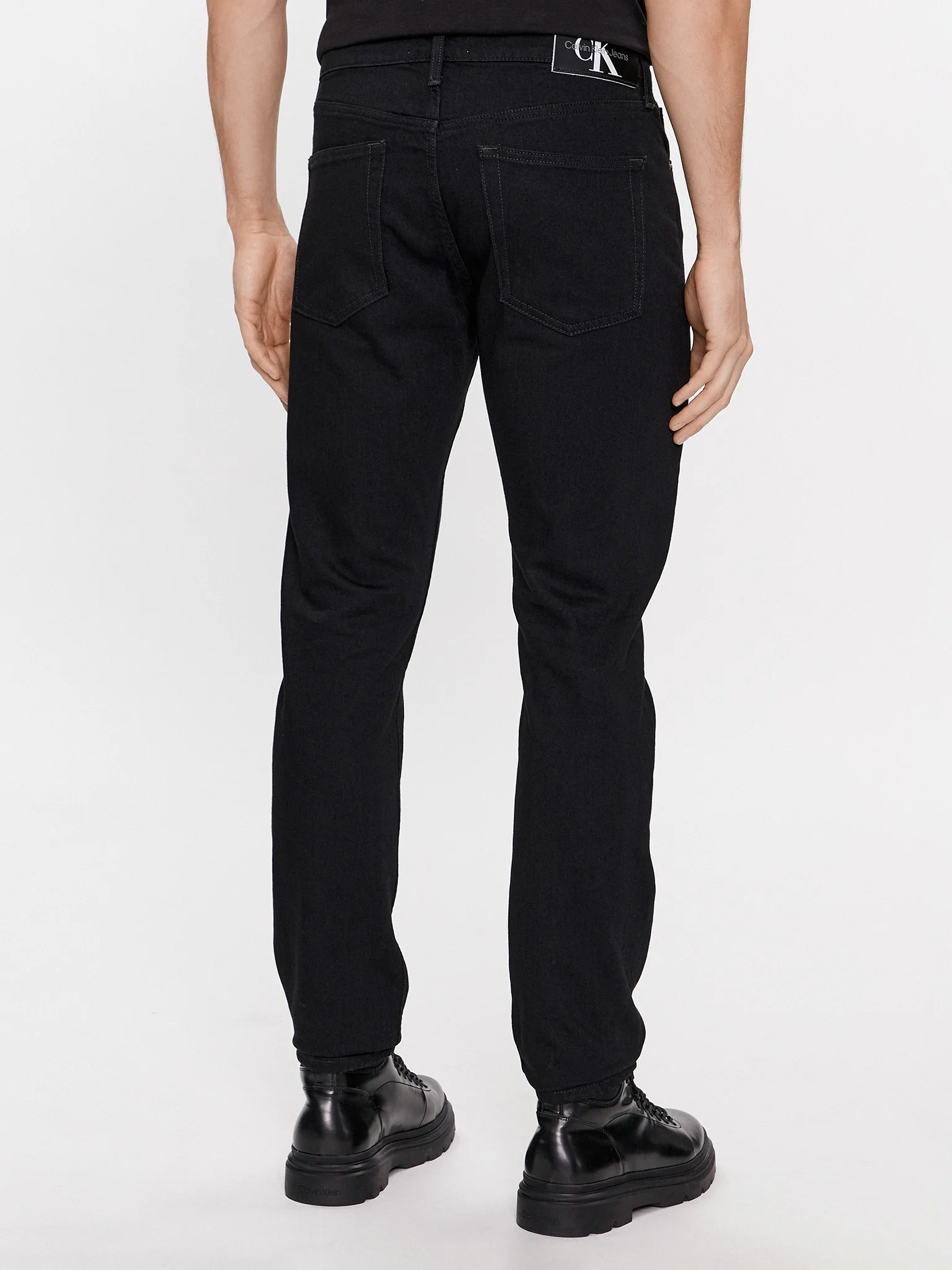Blugi Bărbați, Calvin Klein Jeans, Negru [2]