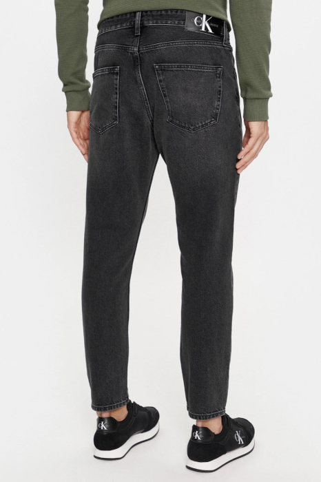 Blugi Barbati, Calvin Klein Jeans, Negru, Straight Fit [2]