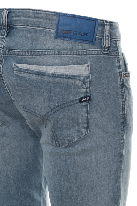 Blugi Barbati, Gas, Albastru deschis, Regular Fit [4]