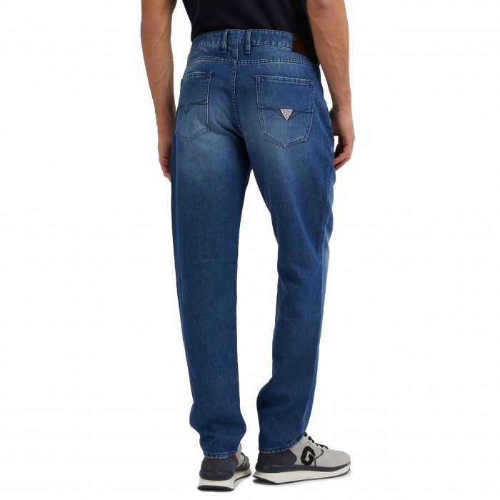 Blugi Bărbați, Guess, Albastru, Logo, Bumbac, W31/L32 [2]