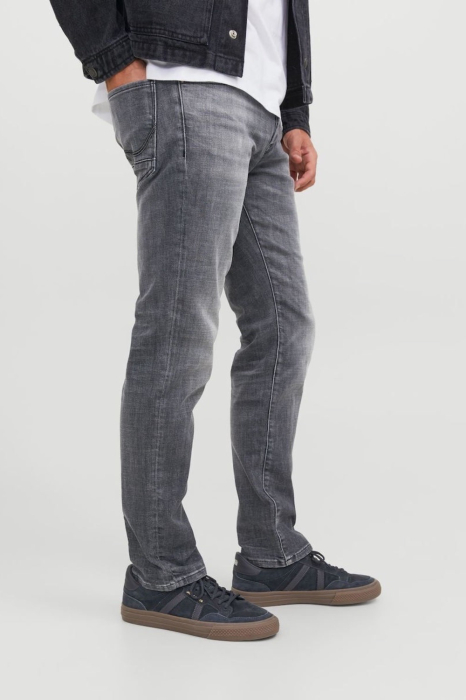 Blugi Bărbati, Jack & Jones, Gri, Slim Fit [3]