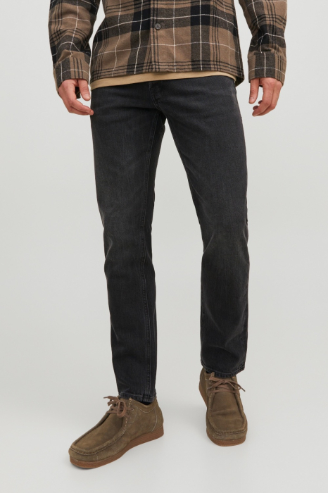 Blugi Barbati, Jack & Jones, Negru, Regular Fit [2]