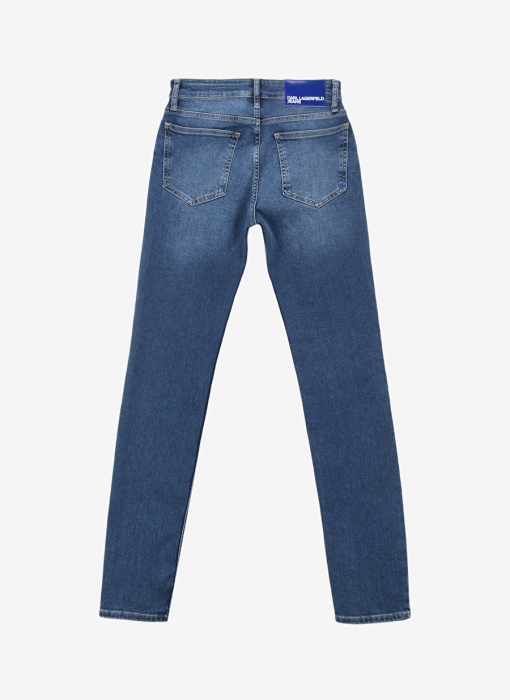 Blugi Bărbați, Karl Lagerfeld Jeans, Albastru, Bumbac, Skinny Fit [2]