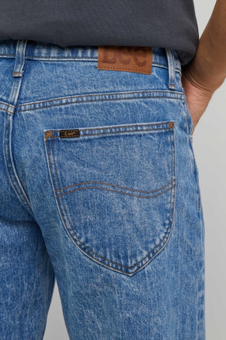 Blugi Barbati, Lee, Albastru Deschis, Denim [5]