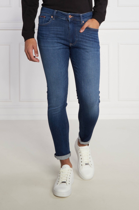 Blugi Barbati, Tommy Jeans, Albastru, Denim, Slim Fit [4]
