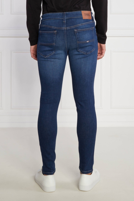 Blugi Barbati, Tommy Jeans, Albastru, Denim, Slim Fit [2]