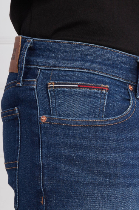 Blugi Barbati, Tommy Jeans, Albastru, Denim, Slim Fit [5]