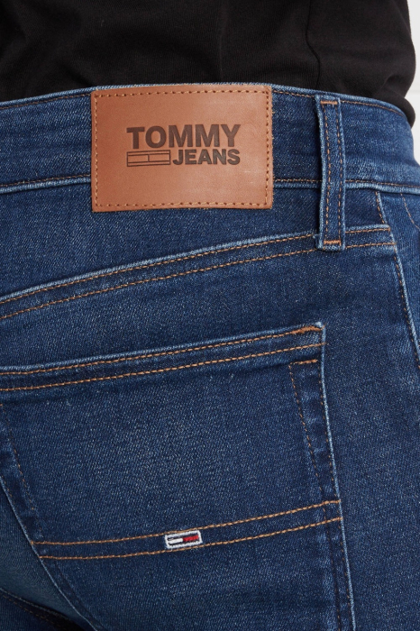 Blugi Barbati, Tommy Jeans, Albastru, Denim, Slim Fit [6]
