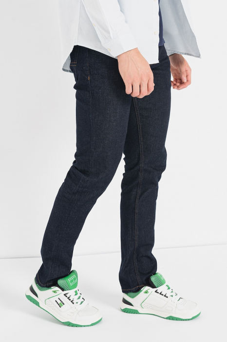 Blugi Bărbați, Tommy Jeans, Slim Fit, Albastru închis, Bumbac [3]