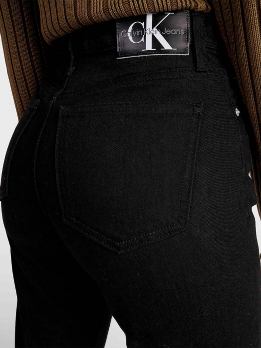 Blugi Dama, Calvin Klein Jeans, Negru, Straight Fit, W28/L30 [4]