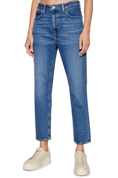 Blugi Dama, Lee, Albastru, Denim, Slim Fit, Talie Inalta [1]