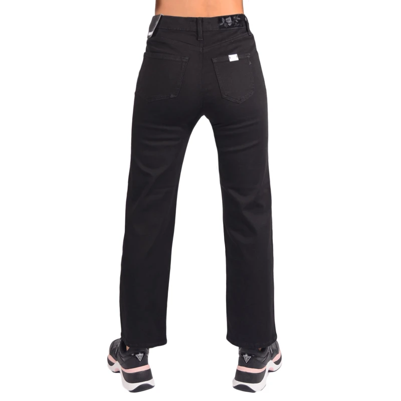 Blugi Dama. Replay, Cu talie înaltă, Straight Fit, Negru, W28/L28 [3]