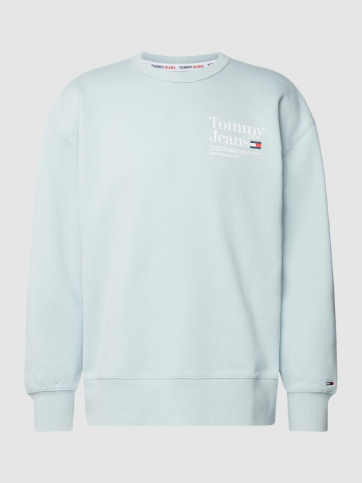 Bluza Barbati, Tommy Jeans, Albastru Deschis, Bumbac, M [5]