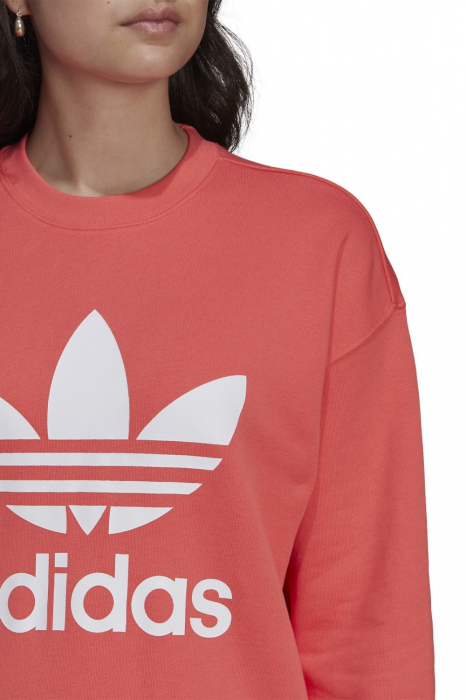 Bluza Dama, Adidas Originals, Roz, Bumbac, Logo Printat [6]