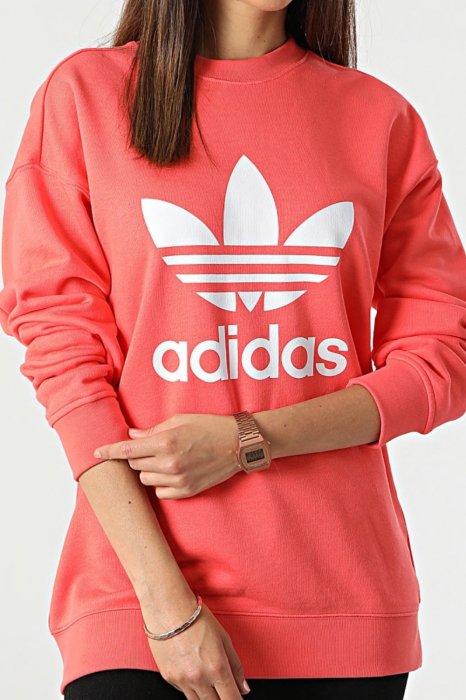 Bluza Dama, Adidas Originals, Roz, Bumbac, Logo Printat [1]
