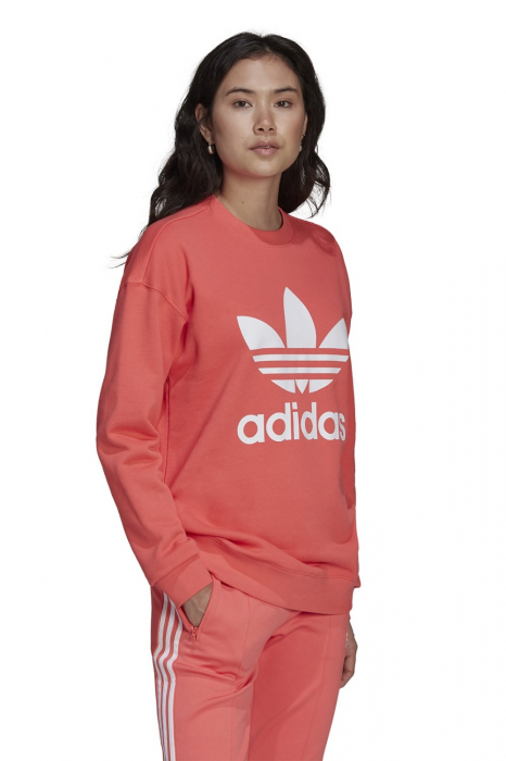 Bluza Dama, Adidas Originals, Roz, Bumbac, Logo Printat [5]