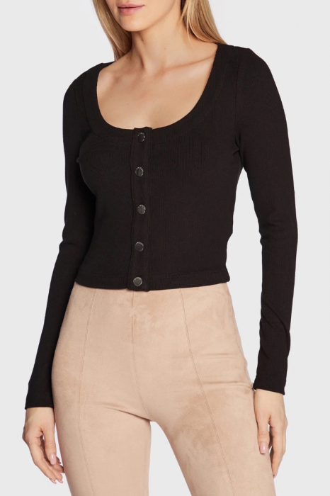 Bluza Dama, Guess, Butoni, Negru [1]