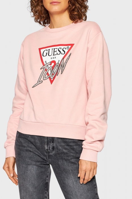 Bluza Dama, Guess, Icon, Roz, Bumbac, M [2]