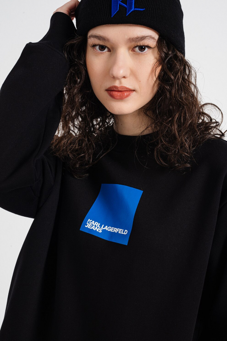 Bluza Dama, Karl Lagerfeld, Negru, Bumbac, XL [5]