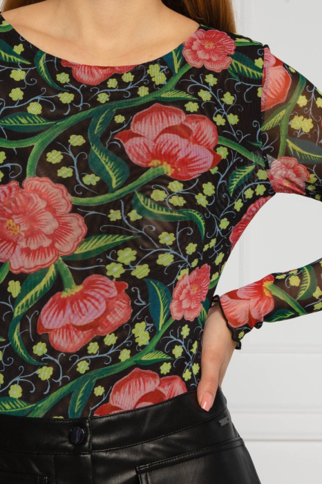 Body Dama, Desigual, Multicolor, Print Floral, Slim Fit [5]