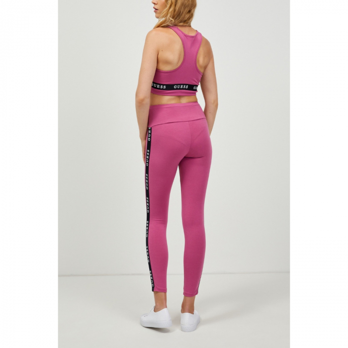 Bustiera sport dama, Guess, Top, Banda Logo, Roz, S [2]