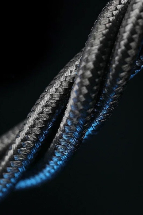 Cablu Date, Blavec, Raptor Împletit - USB TIP C La Lightning - PD 20W, 2,4 A, 2 Metri, Android si iOS CarPlay [4]