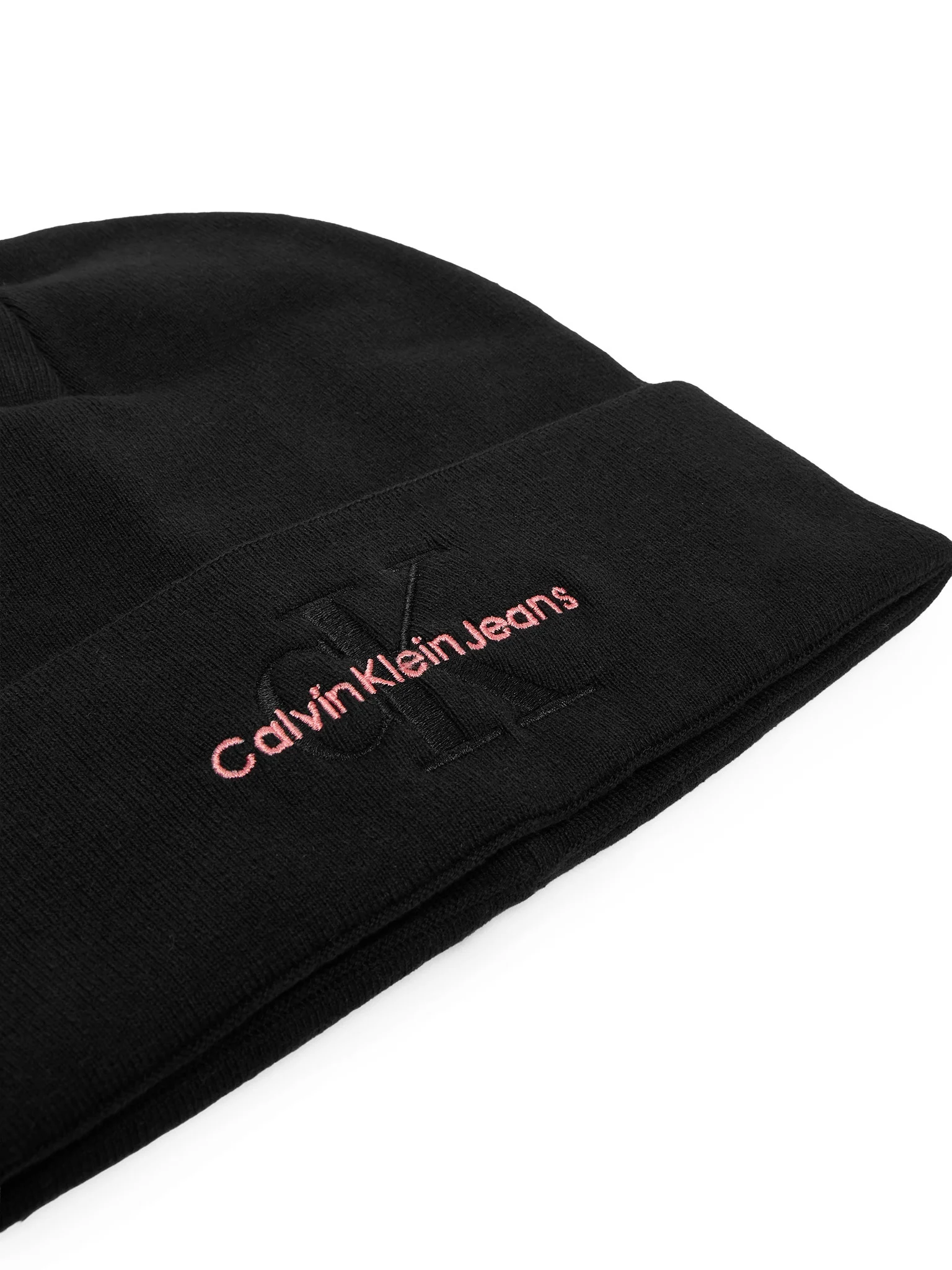 Caciula Dama, Calvin Klein Jeans, Negru, Logo Brodat [3]