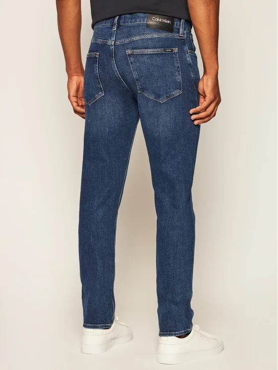 Calvin Klein, Blugi Bărbați, Slim Fit, Bleumarin, W33-L32 [2]