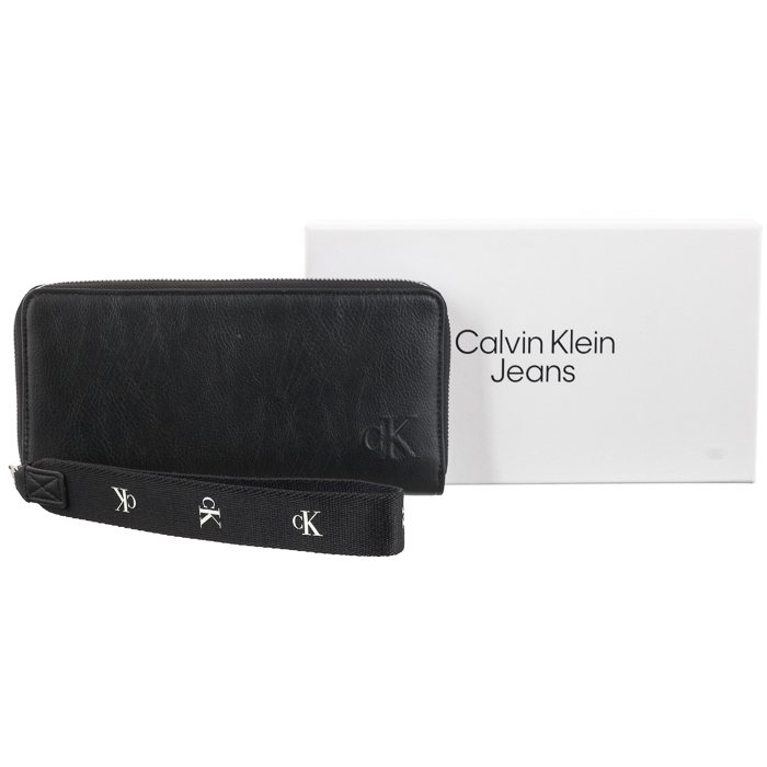 CALVIN KLEIN JEANS, Portofel cu fermoar, Ultralight, Negru [6]