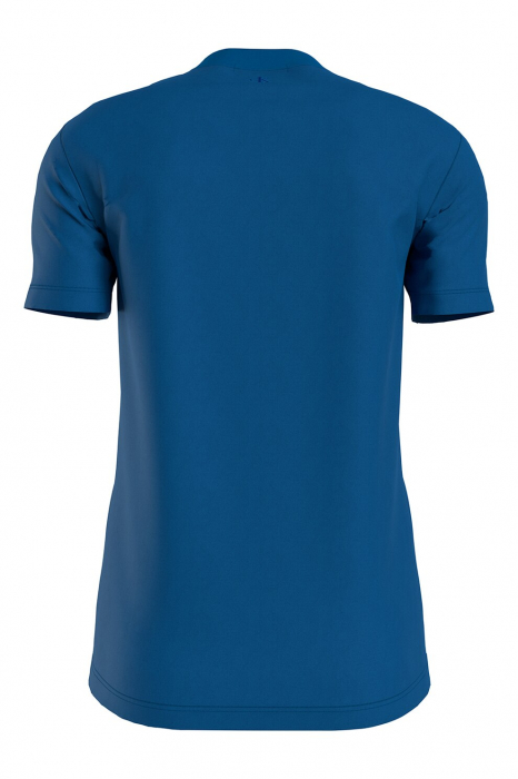 Calvin Klein Jeans, Tricou slim fit din amestec de bumbac organic, Albastru [2]