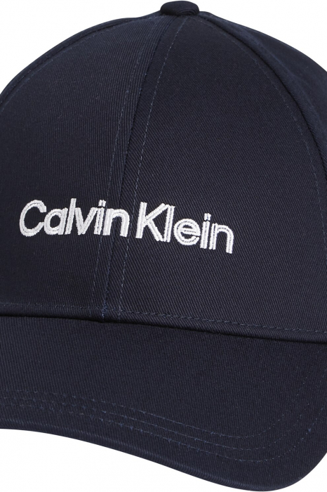 CALVIN KLEIN, Unisex, Sapca de bumbac organic cu logo brodat alb [3]