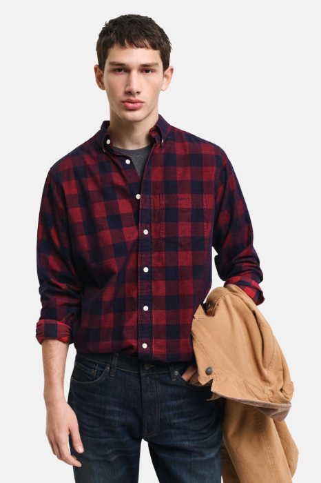 Camasa Barbati, Gant, Rosu de Burgundia, Bumbac [2]