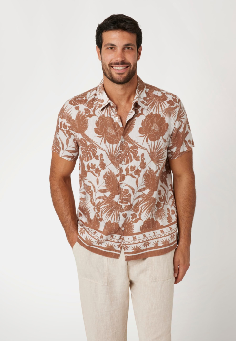 Camasa Barbati, Guess, Maro, Imprimeu Floral [2]
