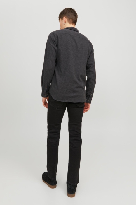 Camasa Barbati, Jack & Jones, Gri Inchis, Slim [3]