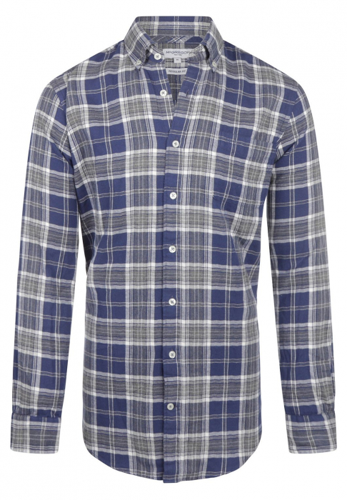 Camasa Barbati, Mc Gregor, Navy, Logo Brodat, Buzunar Piept, Bumbac, L [1]