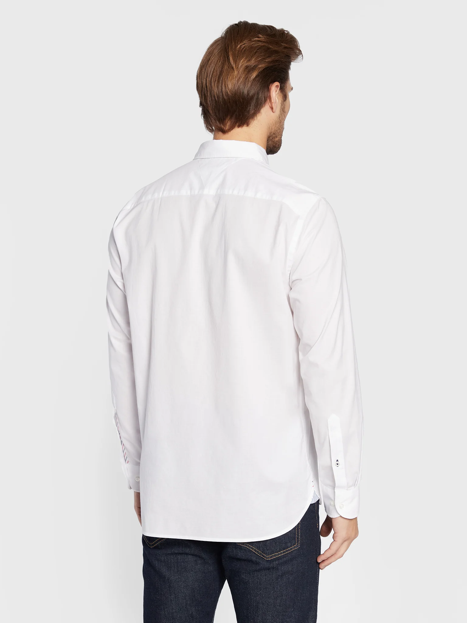 Camasa Barbati, Tommy Hilfiger, Regular Fit, Logo brodat, Bumbac [5]