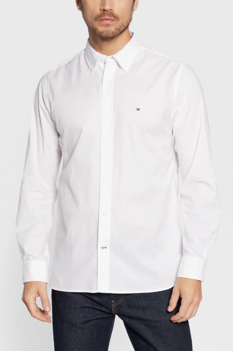 Camasa Barbati, Tommy Hilfiger, Regular Fit, Logo brodat, Bumbac [3]