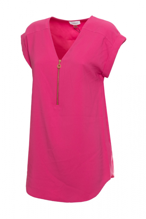 Camasa Dama, Calvin Klein, Roz, Maneca scurta, L [3]