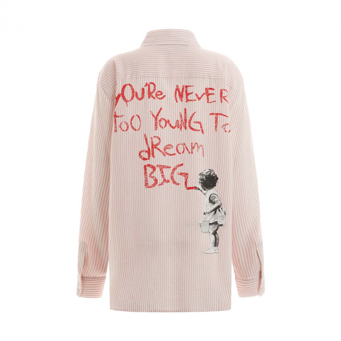 Camasa Dama, Guess, Multicolor, Amestec de bumbac cu model [2]