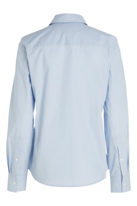 Camasa Dama, Tommy Hilfiger, Albastru Deschis, Bumbac Organic, Logo [8]