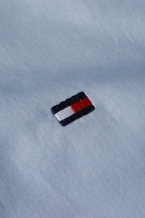 Camasa Dama, Tommy Hilfiger, Albastru Deschis, Bumbac Organic, Logo [7]