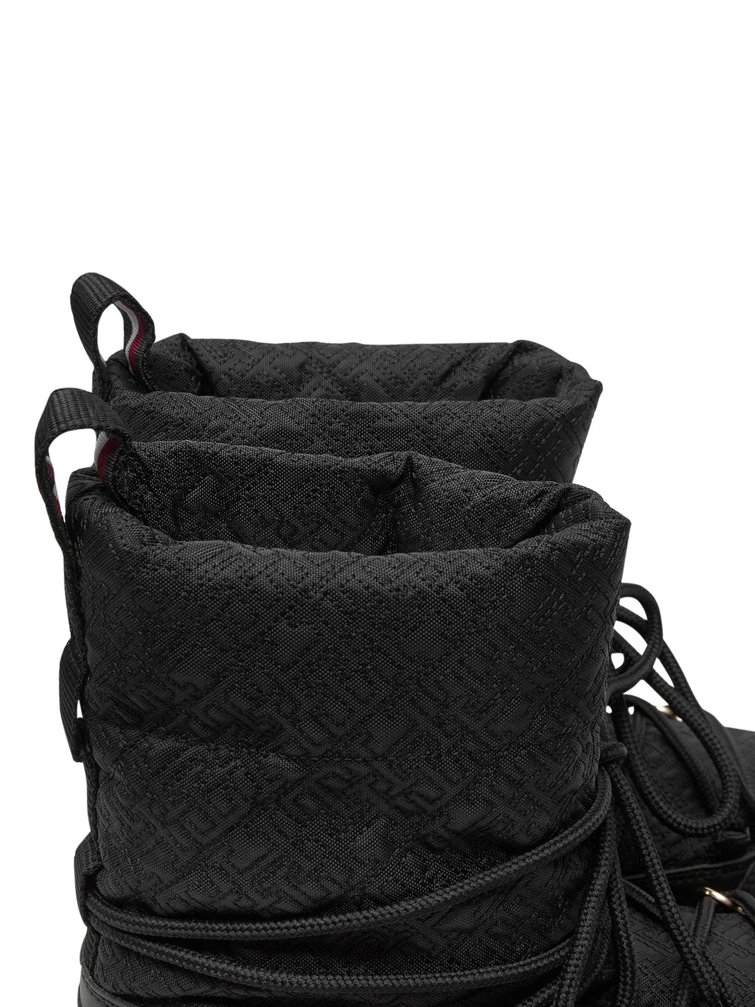 Cizme dama de zăpadă, Tommy Hilfiger, Monogram Lace-Up, Negru [4]