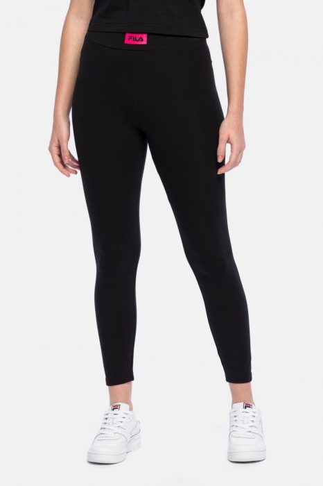 Colanti Dama, Fila, Logo, Negru, Bumbac, M [1]