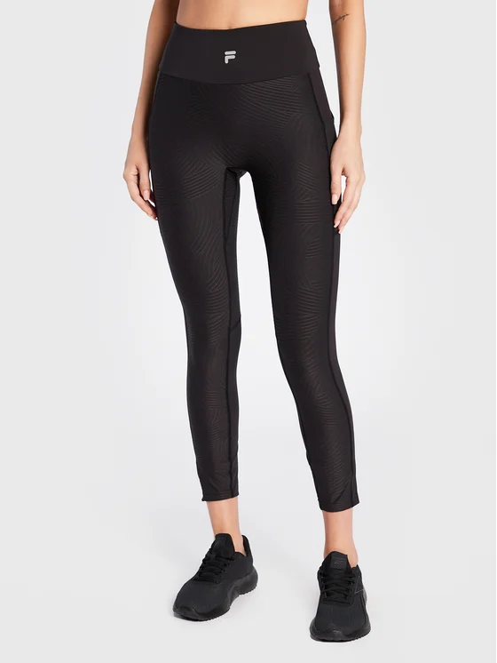 Colanti Dama, Fila, Negru, Slim Fit, Poliester, S INTL [1]