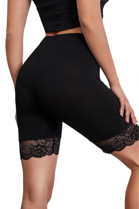 Colanti scurti dama, Modelatori picioare si fese, Negru, Poliamida [2]