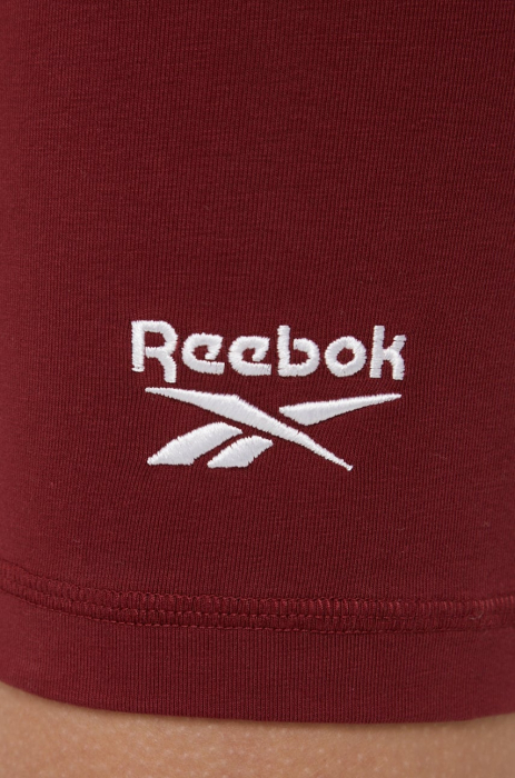 Colanți scurți dama, Reebok, Burgundy, RI SL Fitted [5]