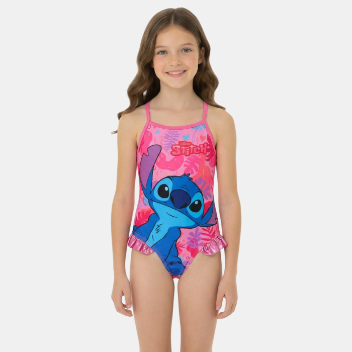 Costum de baie întreg fete, Stitch, Roz/Albastru [2]