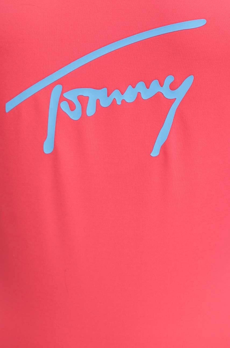 Costum de baie întreg, Tommy Jeans, Roz, Logo [5]